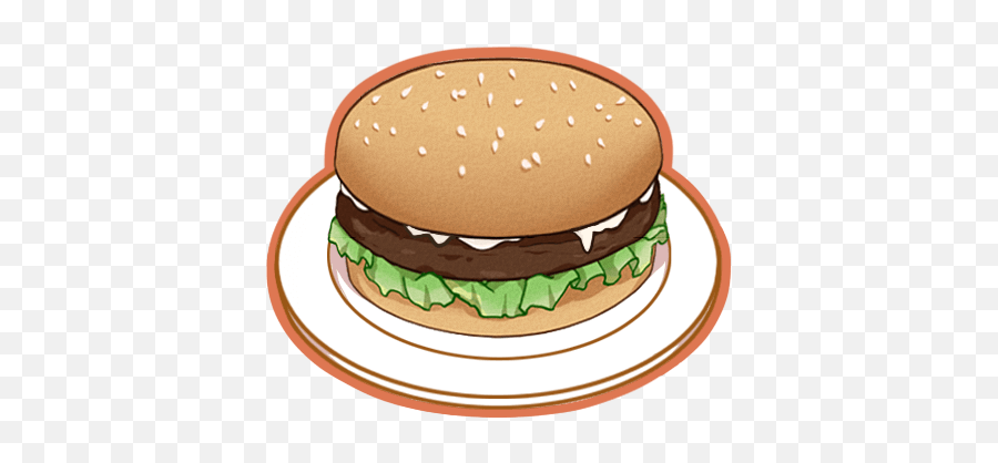 Pork Burger - Hamburger Bun Emoji,Burger Png