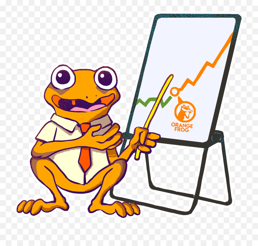 Orange Frog Organizations Emoji,Big Frog Logo