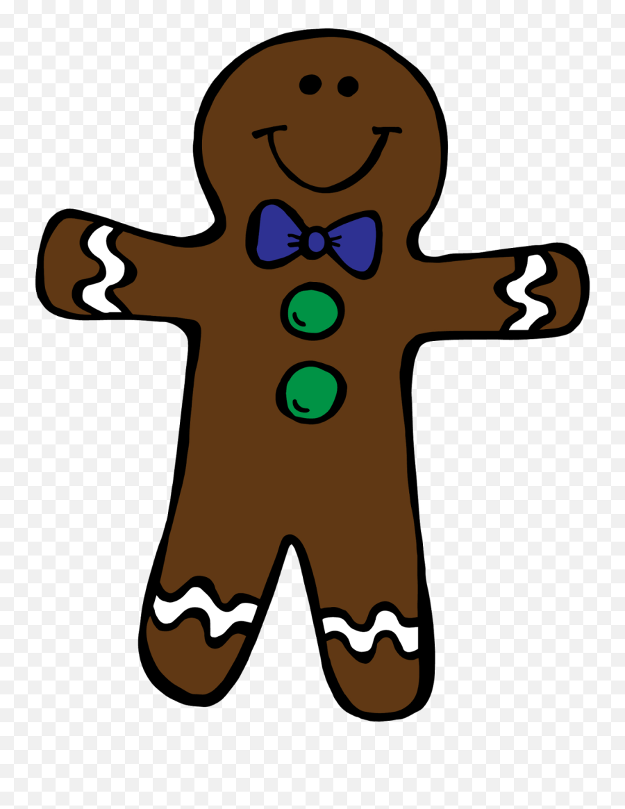 I Just Finished My Cute Christmas Clipart Yay Me Iu0027ll Be - Gingerbread Man Clipart Transparent Emoji,Gingerbread Clipart