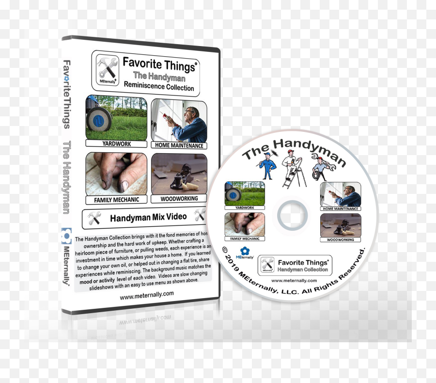 Reminiscence Therapy - Handyman Collection Dvd Emoji,Dvd Video Logo Png