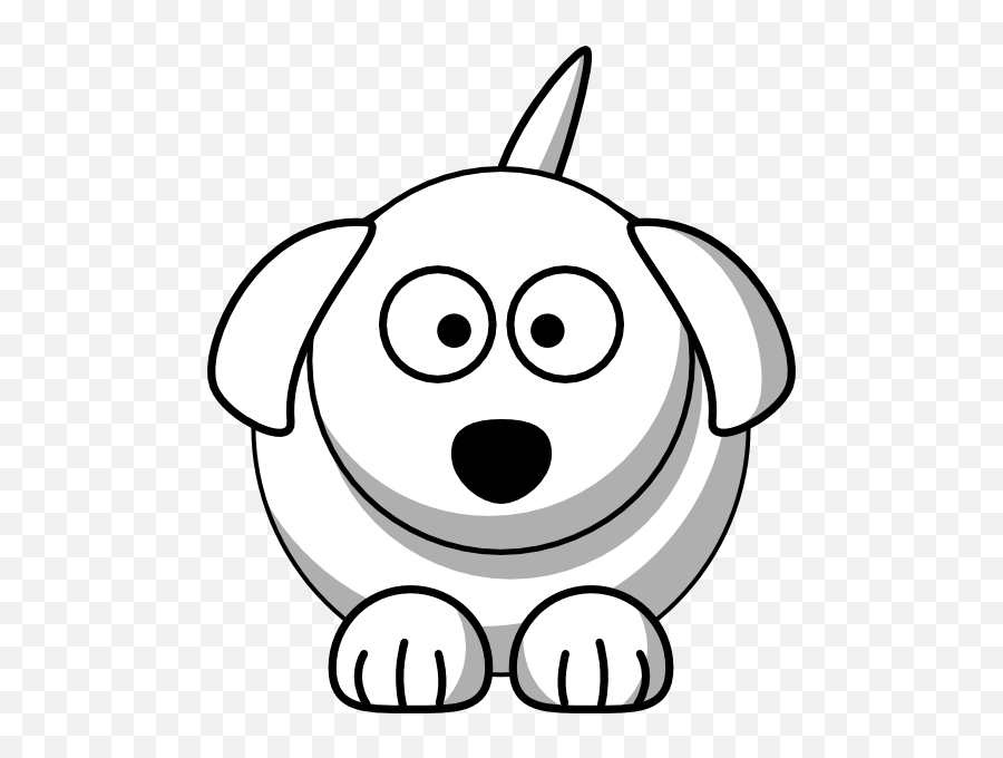 Dog Outline Clip Art At Clkercom - Vector Clip Art Online Emoji,Running Dog Clipart
