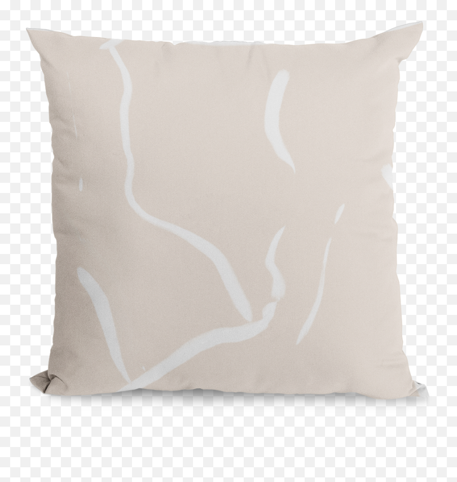Twin Lines Premium Pillow U2014 Anna Bressi Emoji,Pillow Transparent Background