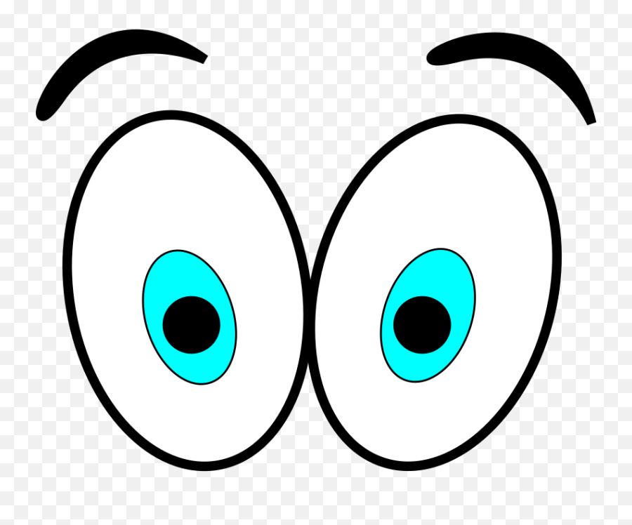 Cartoon Eyes Png Svg Clip Art For Web - Download Clip Art Emoji,White Eyes Png