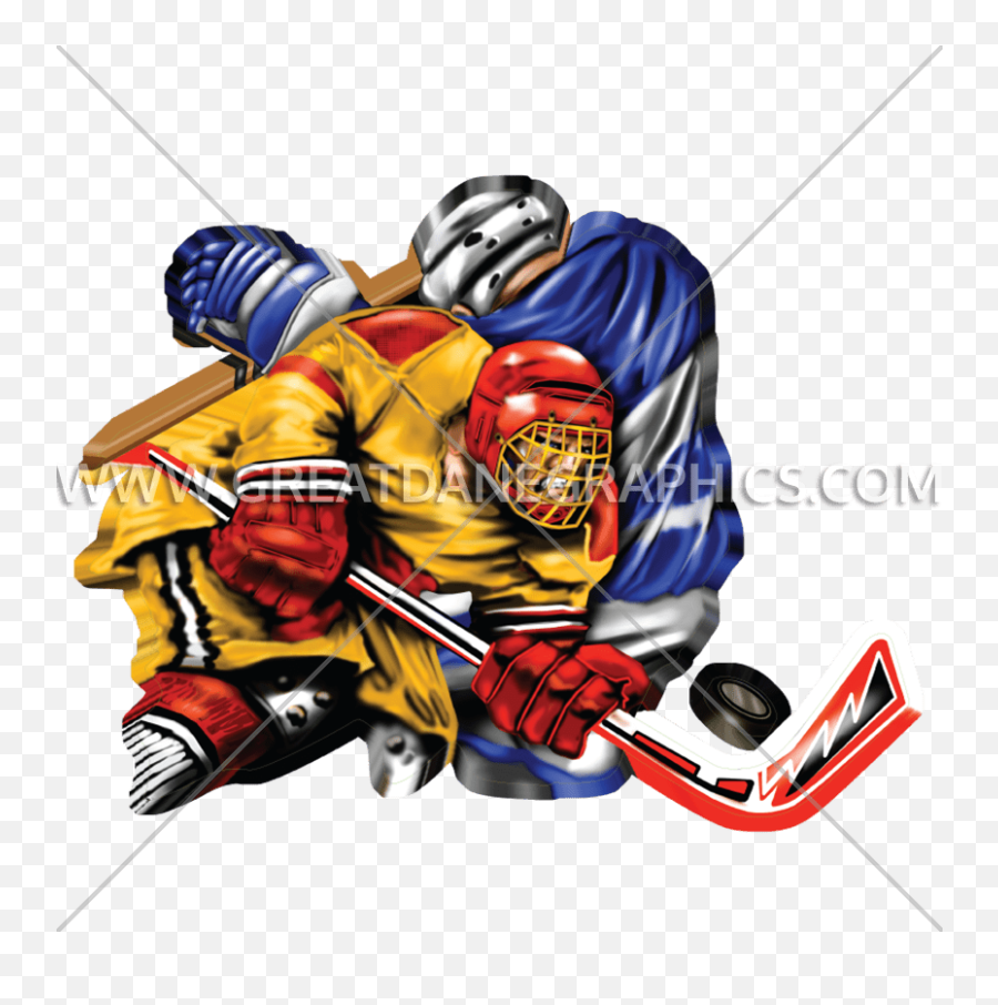 Hockey Check Production Ready Artwork For T - Shirt Printing Emoji,Hockey Helmet Clipart