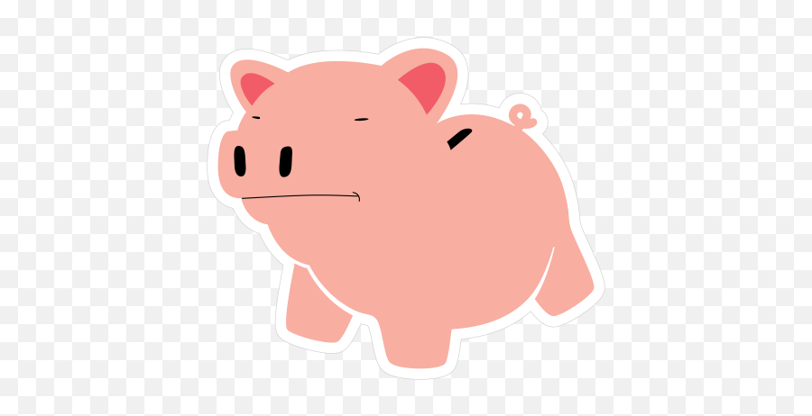 Oh Snap Smartypig Emoji,Pig Transparent Background