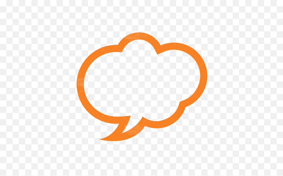 Cloud Speech Bubble Png Free Download - Vertical Emoji,Speech Bubble Png