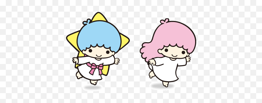 Little Twin Stars - Sanrio Wiki Emoji,Twin Boys Clipart