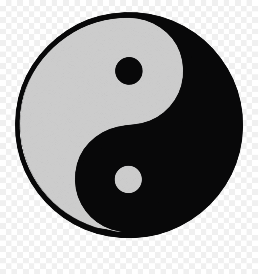 Download Sign Themed Video Clipart Of Ying Yang Symbol - Yin Yin And Yang Jpg Emoji,Video Clipart