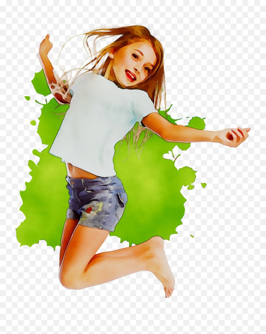 Download Dance Trampoline Gymnastics - Dance Kids Png Emoji,Trampoline Clipart