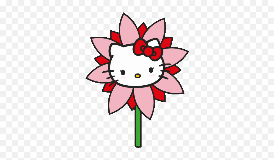 Hello Kitty Gif - Hello Kitty Gymnastics Emoji,Hello Kitty Clipart