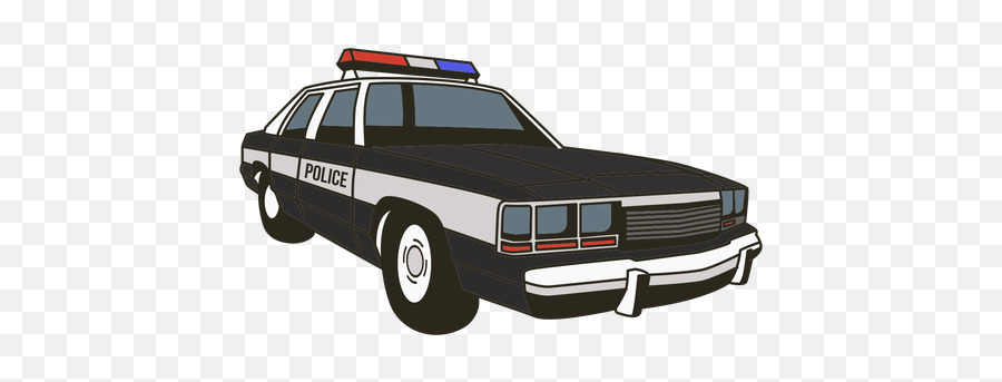 Police Car Lights Right - Police Car Png Vector Emoji,Police Lights Png