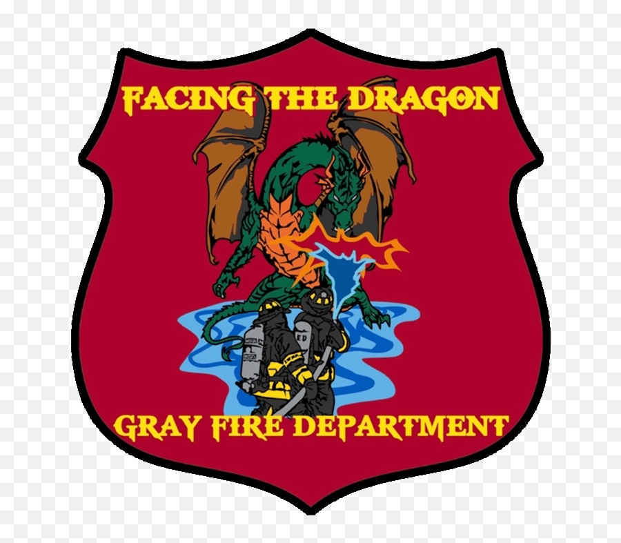 Gray Volunteer Fire Department I Tennessee - Shield Emoji,Fire Department Logo