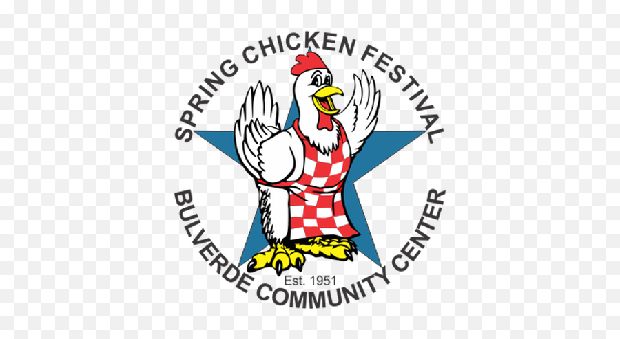 Spring Chicken Festival Logo - Bulverdespring Branch Texas Edf Emoji,Spring Logo