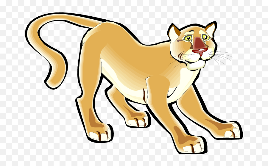 Free Puma Clipart Png Image With No - Puma Clipart Emoji,Cougar Clipart