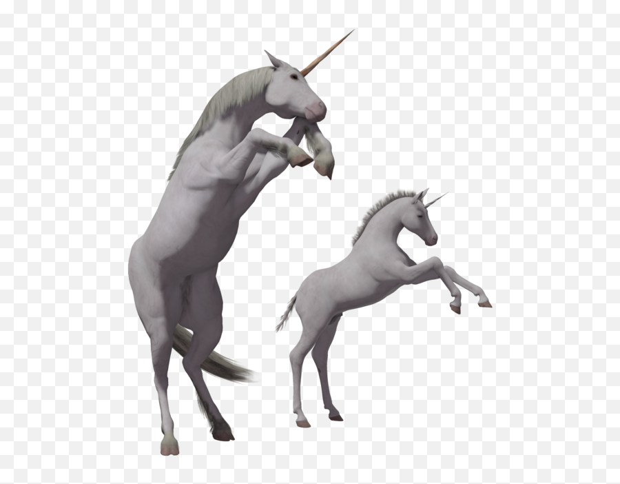 Unicorn Foals Transparent Background - Portable Network Graphics Emoji,Unicorn Transparent Background