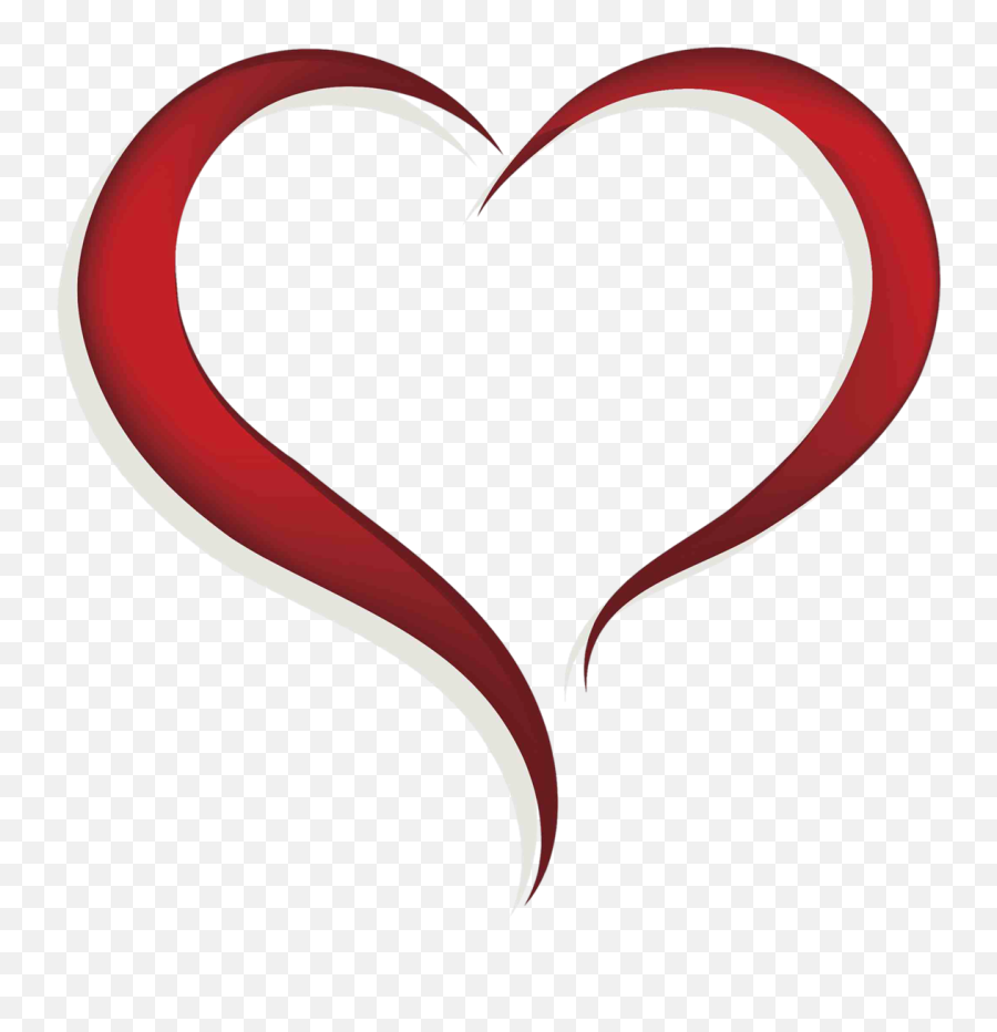 Heart Clipart - Open Heart Emoji,Heart Clipart