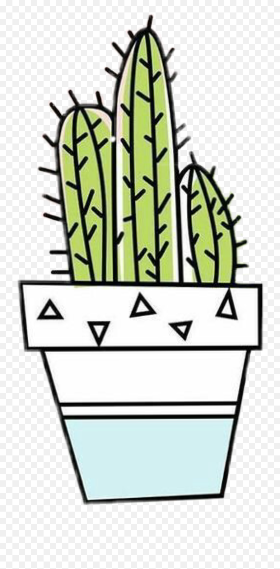 Cactus Doodle Drawing Tumblr - Fondos De Pantalla Para Mujer De Cactus Emoji,Tumblr Png