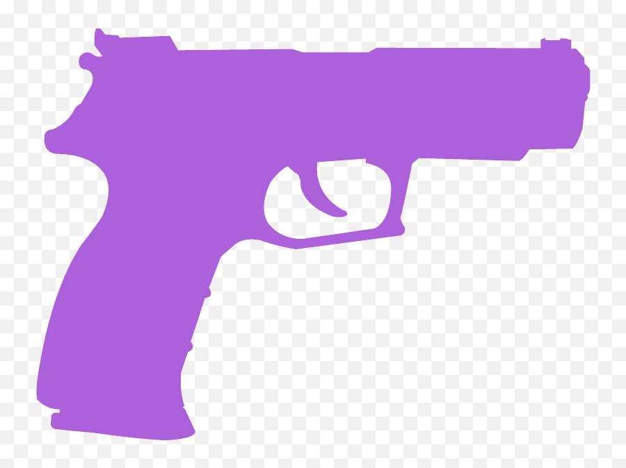 Pistol Silhouette - Free Vector Silhouettes Creazilla Gun Silhouette Png Emoji,Gun Silhouette Png