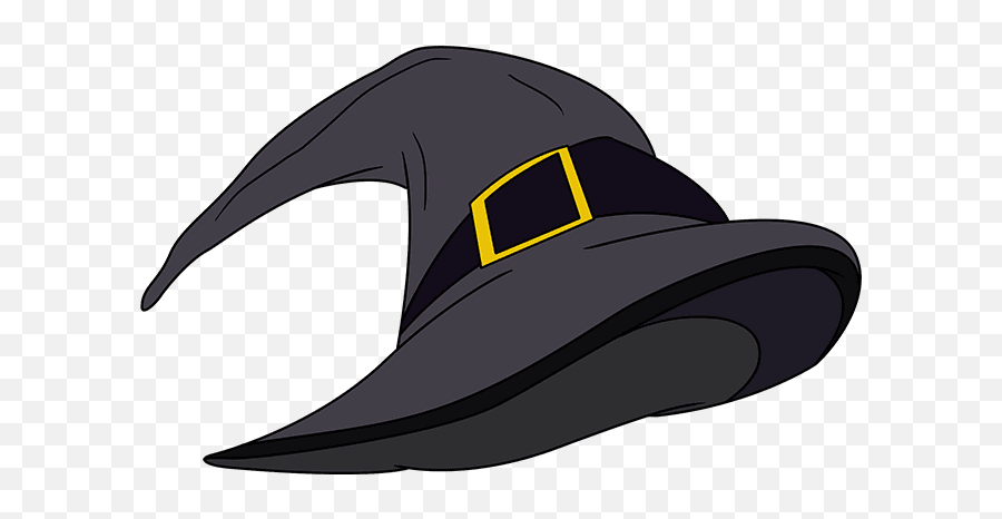 How To Draw A Witch Hat - Costume Hat Emoji,Witch Hat Png