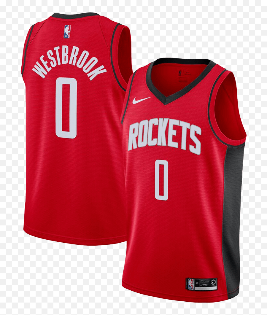 Houston Rockets Russell Westbrook 0 Nba Jersey Swingman Emoji,Russell Westbrook Transparent