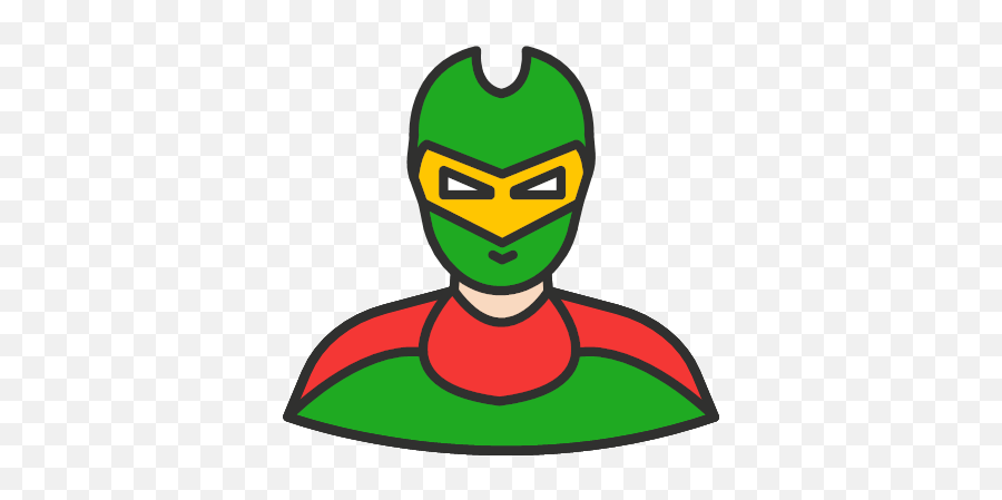 Superhero Png Flat Emoji,Power Rangers Clipart