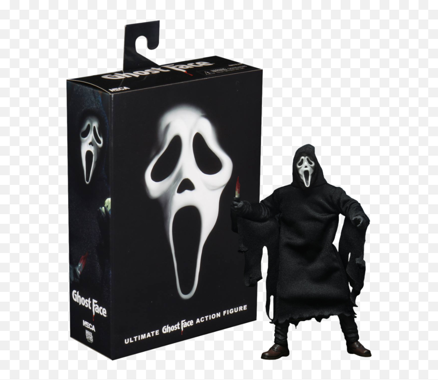 Scream Ghostface Ultimate 7u201d Action Figure Emoji,Ghost Face Png