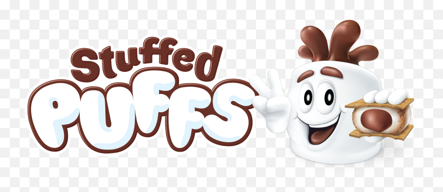 Stuffed Puffs Chocolate Filled - Happy Emoji,Marshmello Logo