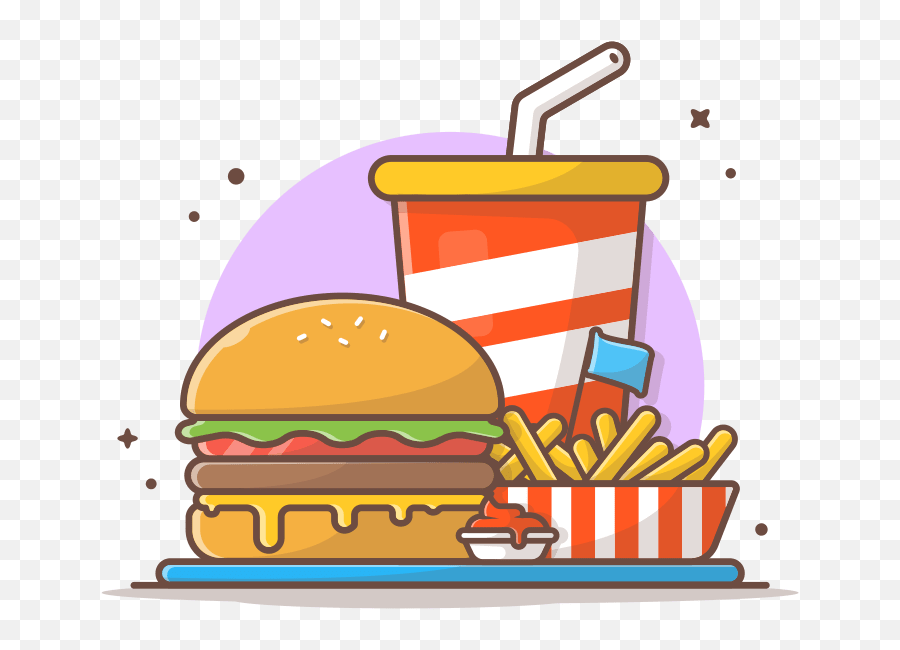 Cross Selling - Burger Meal Icon Clipart Full Size Clipart Emoji,Burgers Clipart