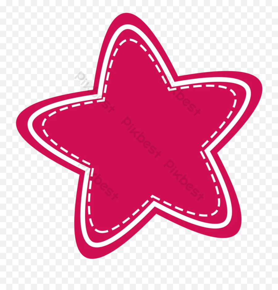 Pink Star Clipart Png Images Psd Free Download - Pikbest Emoji,All Star Clipart
