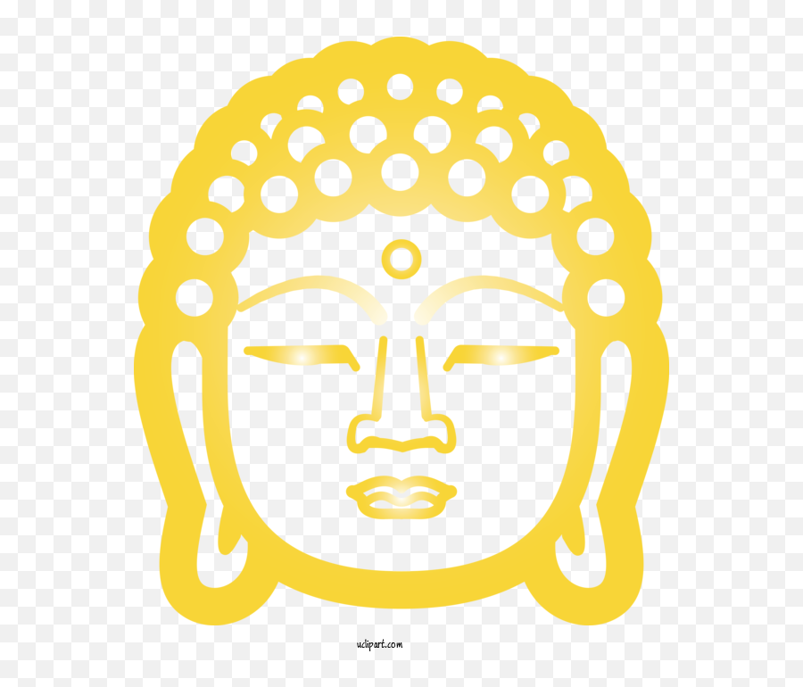Religion Face White Facial Expression For Buddhist Emoji,Facial Expressions Clipart