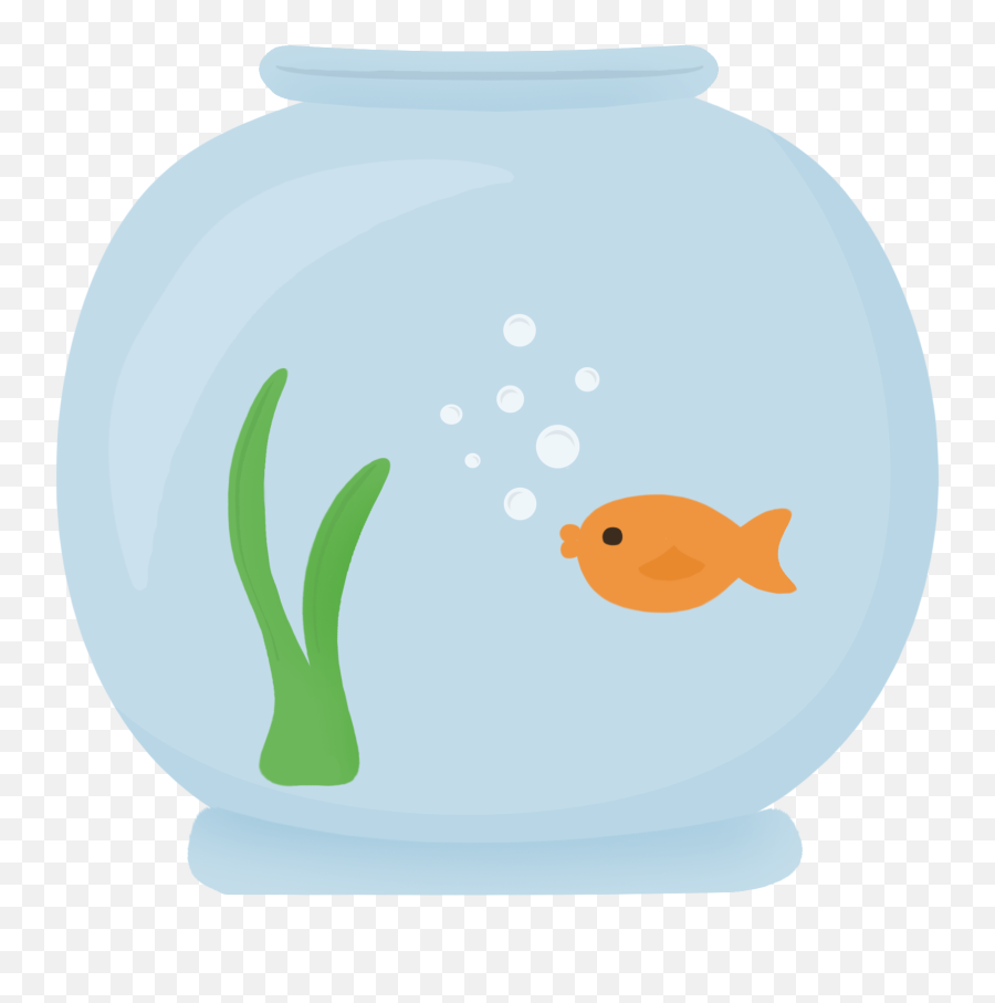 1107458 Fishbowl Clipart Fish Jar - Cartoon Fish Bowl Transparent Background Emoji,Fish Bowl Clipart