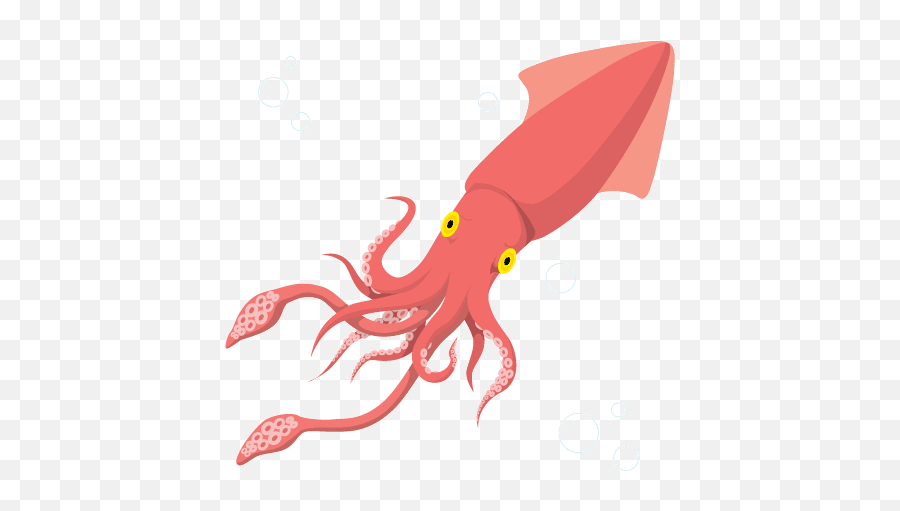Squid Clipart Png Transparent Png Image - Squid Png Emoji,Squid Clipart