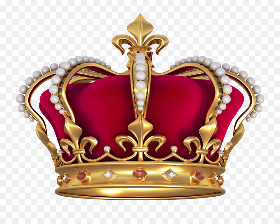 Red And Gold Crown Logo - Crown Png Emoji,Gold Crown Logo
