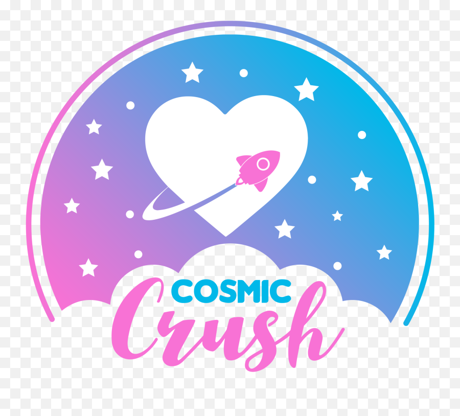 Cosmic Crush - Girly Emoji,Cosmic Logo