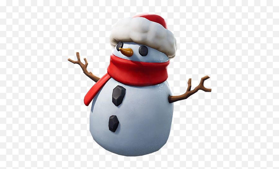 New Sneaky Snowman Consumable Leaked - Sneaky Snowman Fortnite Emoji,Fortnite Bush Png