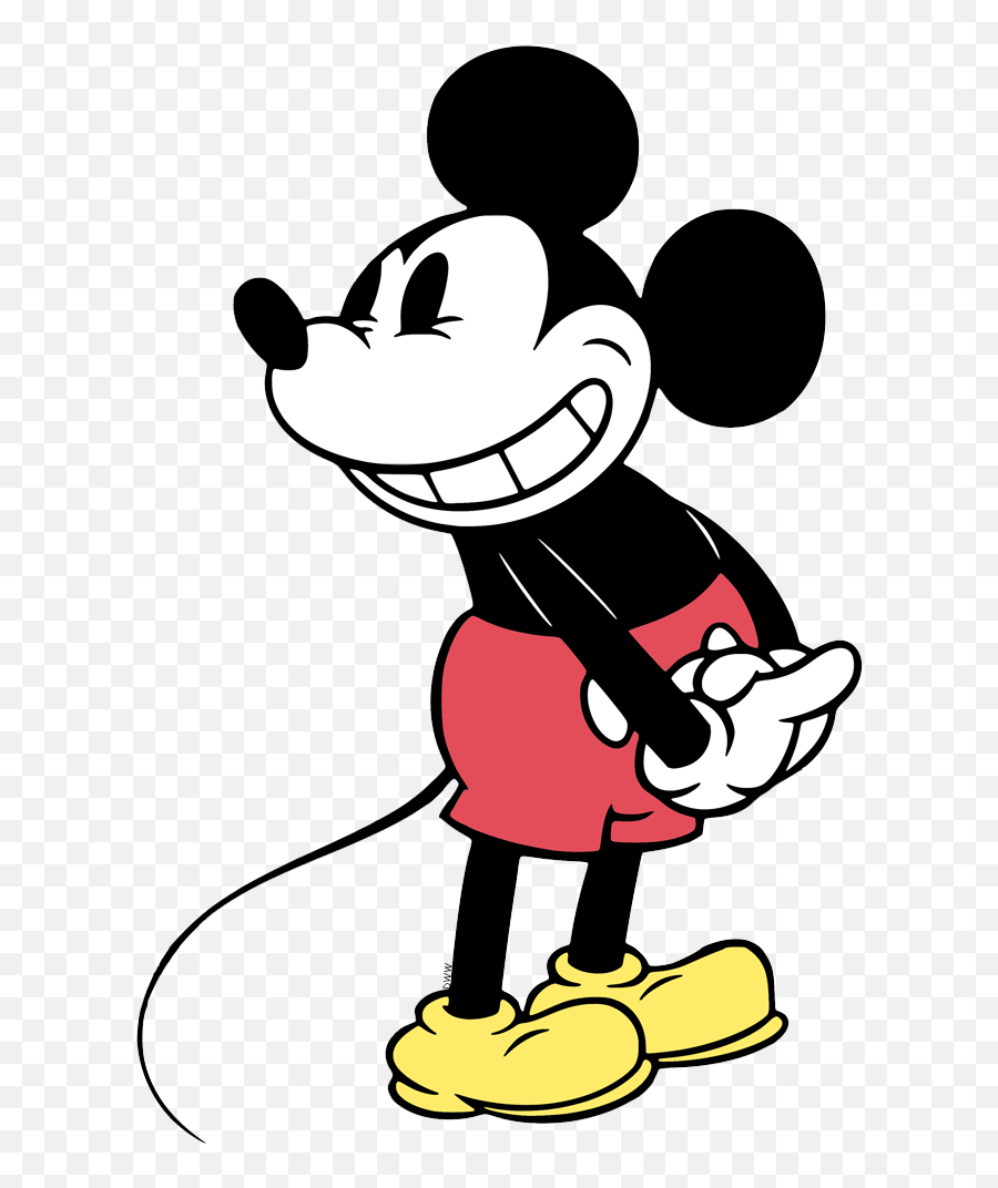 Old Fashioned Vintage Mickey Mouse Png - Novocomtop Mickey Classic Emoji,Mickey Head Png