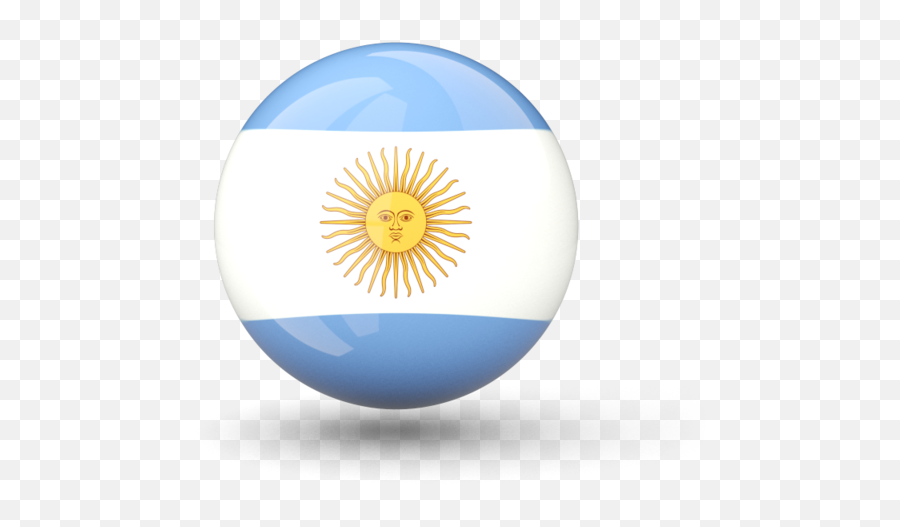 Argentina Flag Ball Png Png Image With - Gualletue Lake National Reserve Emoji,Argentina Flag Png