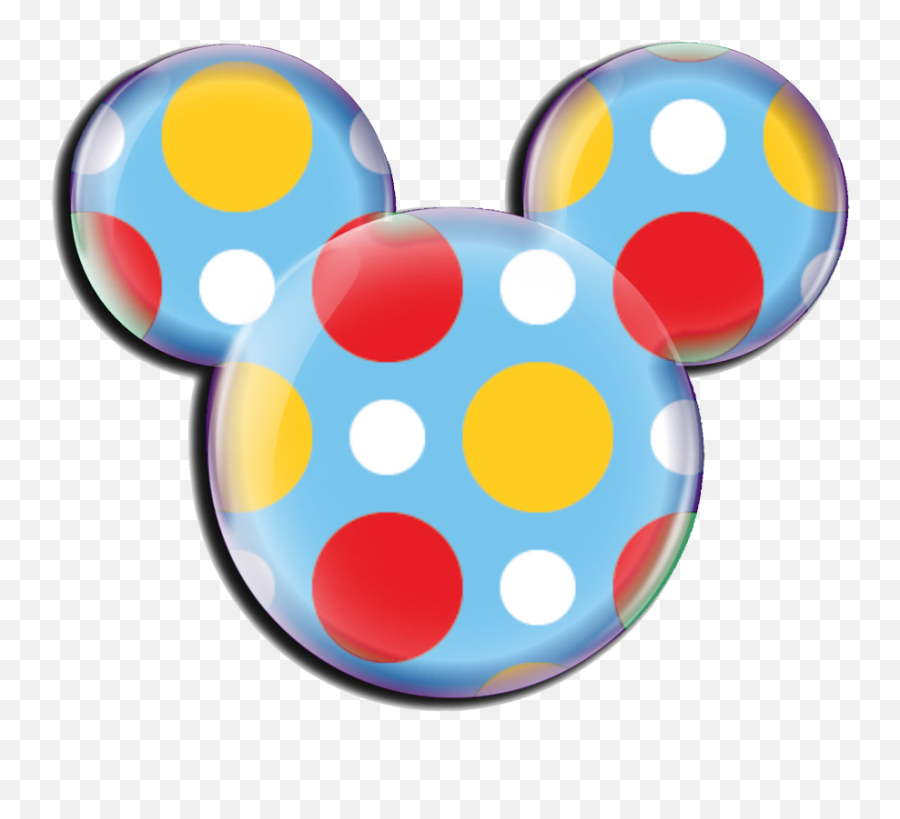 Mickey Mouse Icon Clipart - Transparent Transparent Background Mickey Mouse Ears Emoji,Mickey Mouse Head Clipart