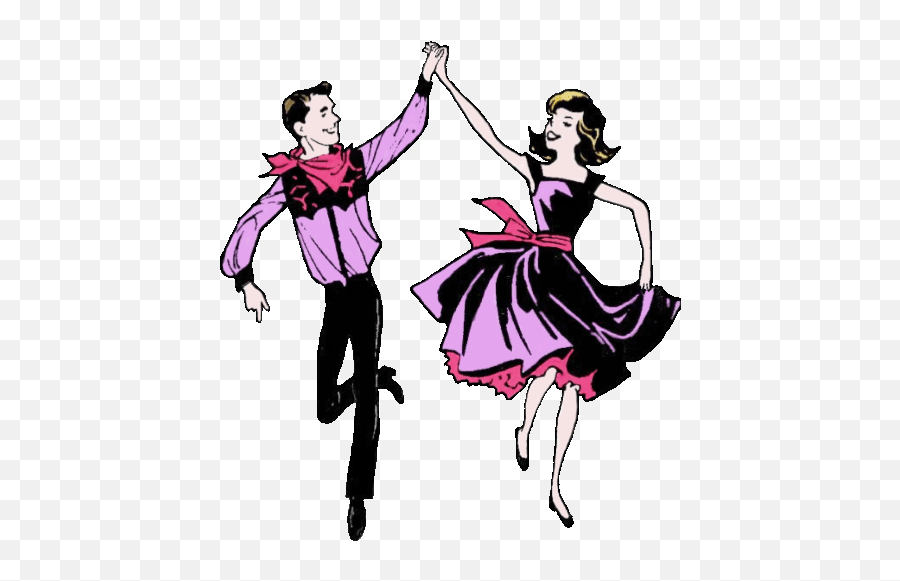 Dancing Square Dance Clip Art Pg 1 - Square Dancing Clip Art Emoji,Dancing Clipart