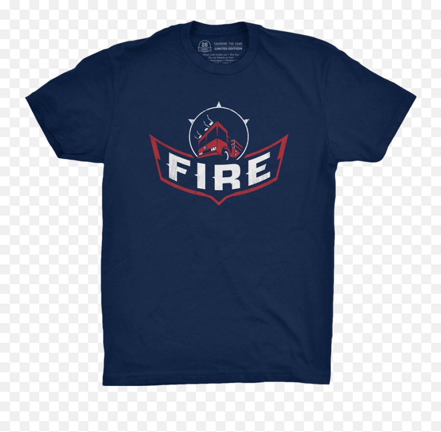 Chicago Vol 3 Shirt 22 - Fire Emoji,Chicago Fire Logo