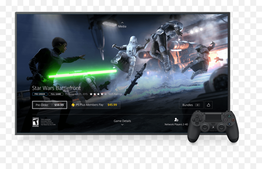 Playstation Hero Image - Fortnite Vs Star Wars Battlefront 2 Emoji,Star Wars Battlefront 2 Png