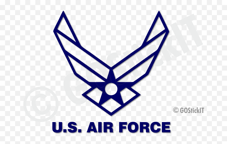 Air Force Wings Decal Png Image With No Emoji,Air Force Wings Logo