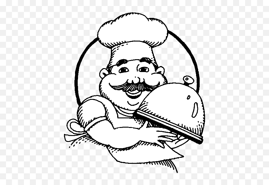 Jpg Royalty Free Library Cook Clipart Emoji,Chef Clipart Black And White