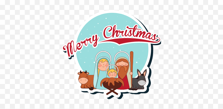 Merry Christmas Clipart 2020 - Happy Emoji,Religious Christmas Clipart