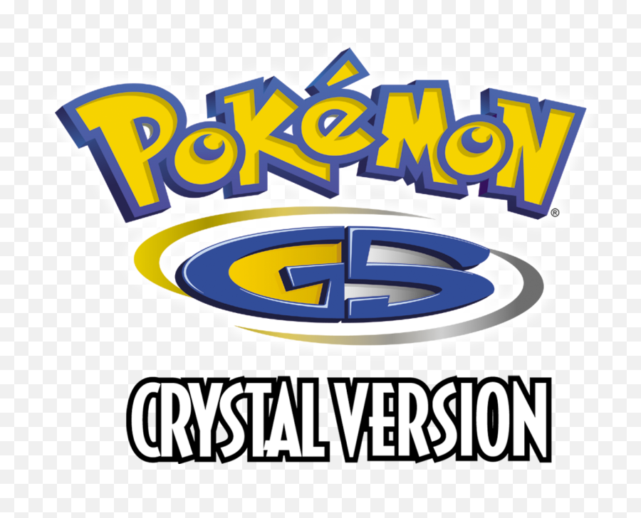 Logo En - Pokemon Gold Version Logo Emoji,Crystal Png