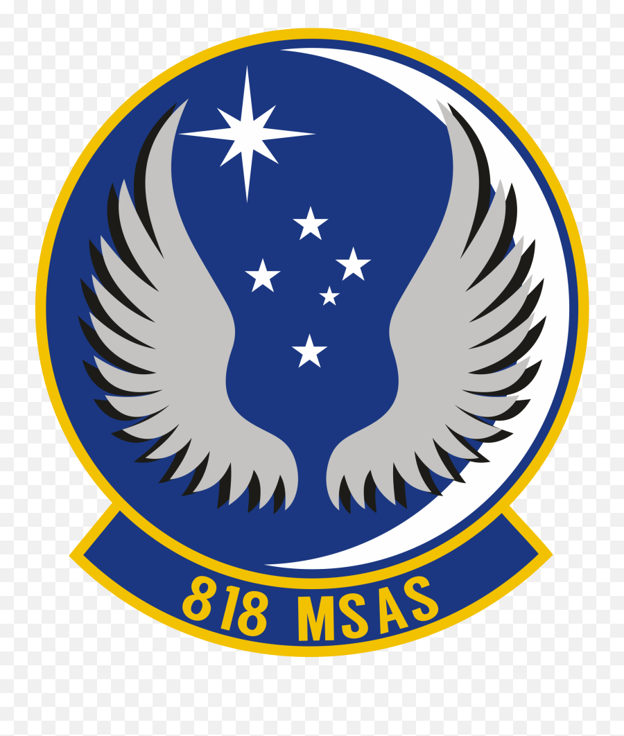 Us Air Force 818th Mobility Support Advisory Squadron Svg Emoji,Air Force Logo Vector