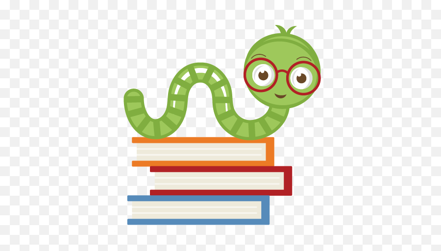 Book - Dot Emoji,Worm Clipart