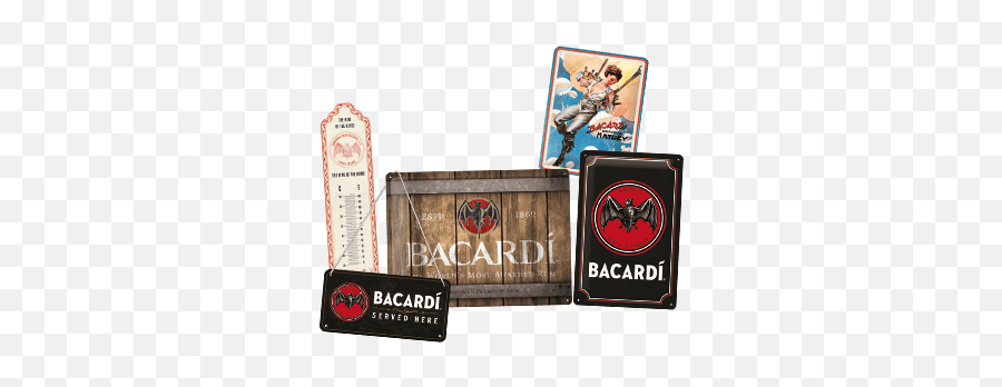 Bacardi - Fictional Character Emoji,Bacardi Logo
