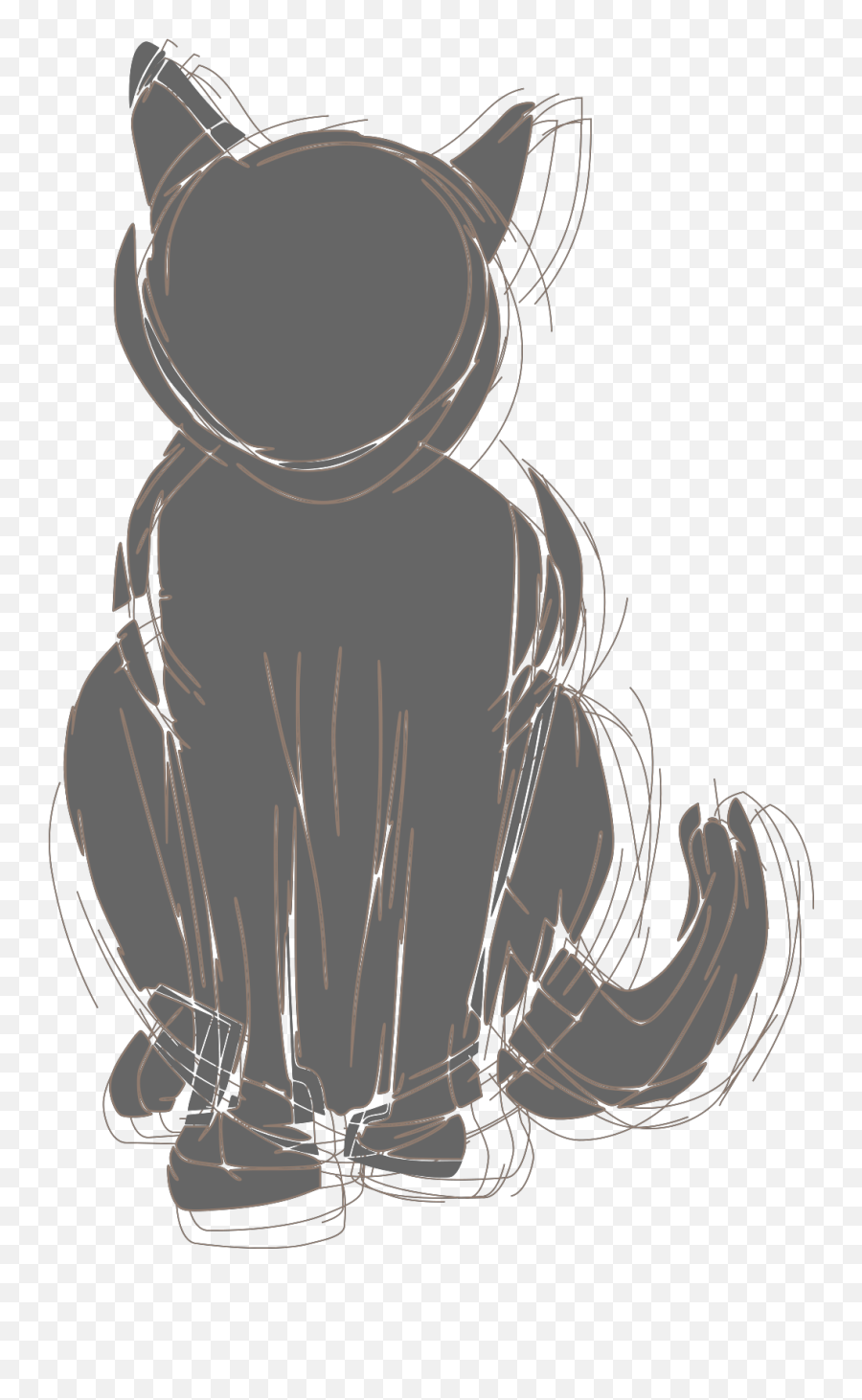 Black Cat Svg Vector Black Cat Clip Art - Svg Clipart Emoji,Black Cat Clipart Png