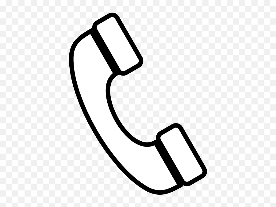 Phone Cliparts Download Free Clip Art - White Phone Clipart Emoji,Phone Clipart
